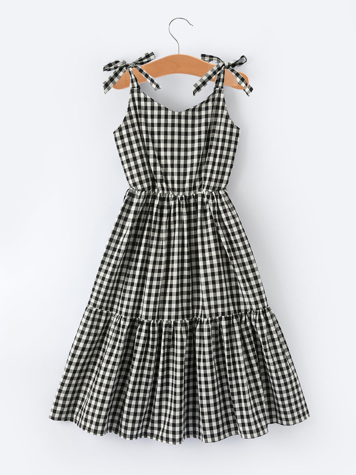Mommy & Me Adult Plaid Smocked Dress
