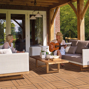 Composite Deck Tiles, Resist Rust, Water, Weather by Couch.com