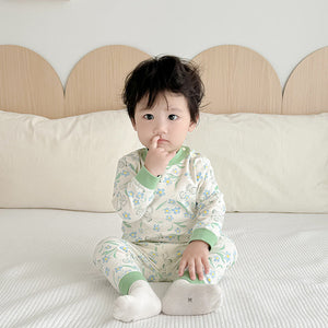 Children's Autumn Clothing Set Pure Cotton