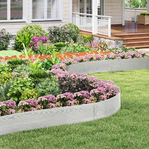 6-Pack 20 FT Galvanized Metal Landscape Edging for Lawn Yardï¼ˆPatentedï¼‰
