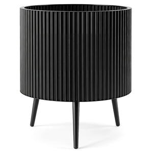 20 Inch Plant Pot with Stand and Tapered Legs for Garden