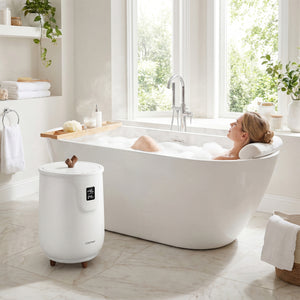 20 L Large Blanket and Towel Warmer with 3 Heat Levels for Bathroom-White