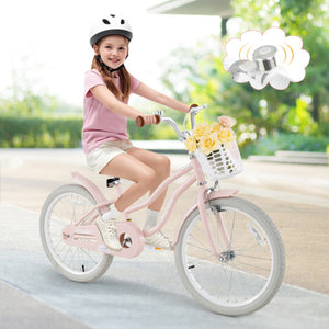 20 Inch Kids Bike with Training Wheels for Boys Girls