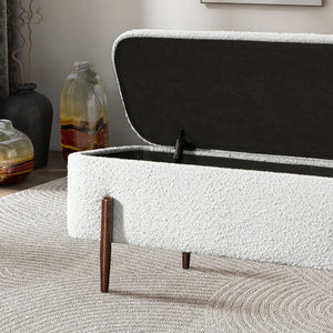 Sarna - Storage Bench - Ivory by Couch.com