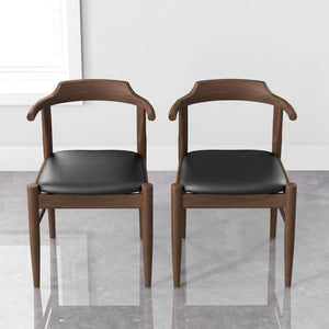 Leon - Mid-Century Modern Dining Chair (Set of 2) by Couch.com