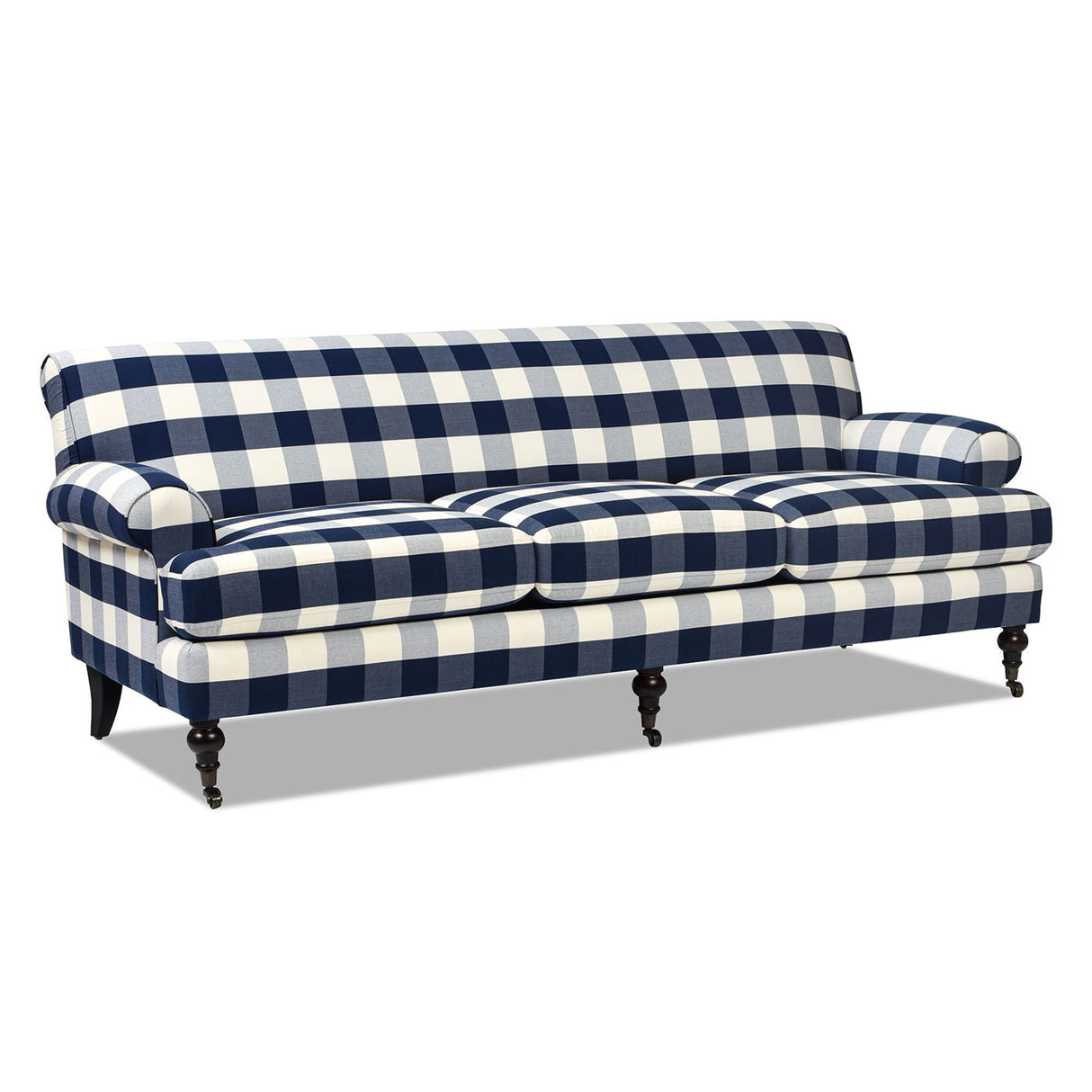 Alana Lawson - Modern Three Cushion Tightback Sofa by Couch.com