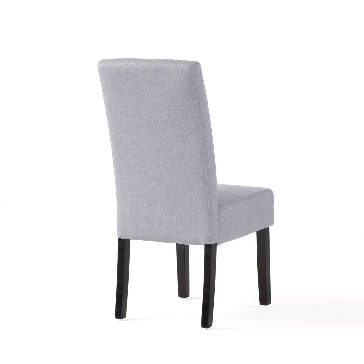 Amaranthine - Upholstered Dining Chair With High Back And Wood Legs (Set of 2) - Light Gray by Couch.com