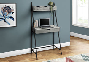 Computer Desk For Home Office, Laptop, Leaning, Storage Drawers, Contemporary & Modern by Couch.com