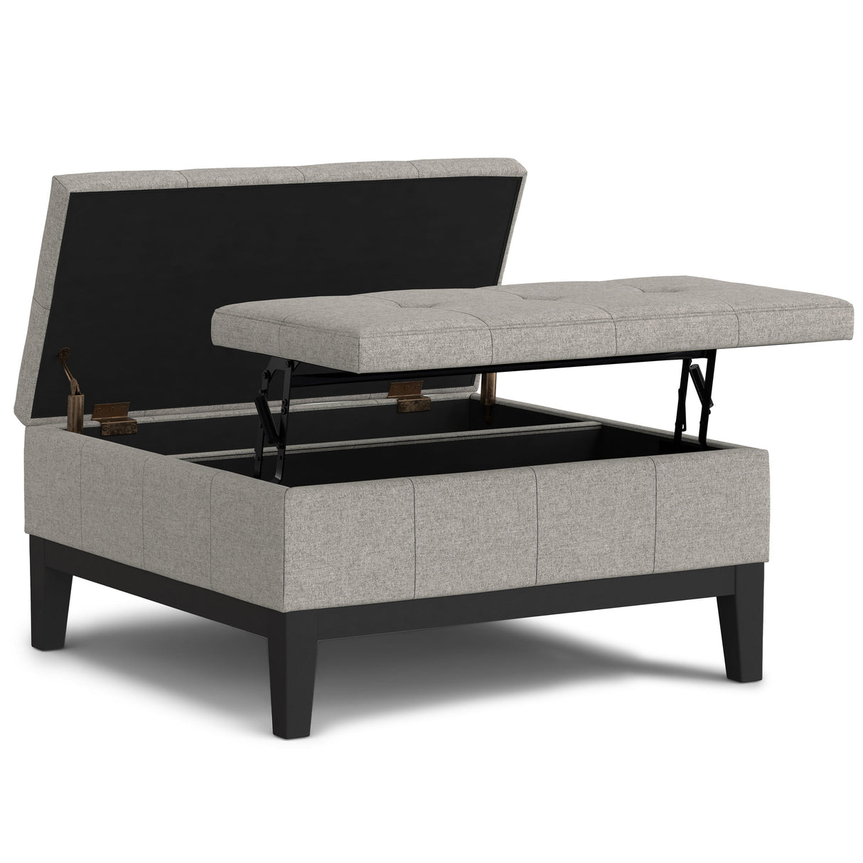 Dover - Multifunctional Lift Top Coffee Table Storage Ottoman by Couch.com