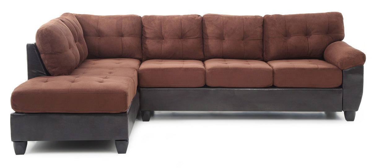 Gallant - Sectional - Chocolate by Couch.com