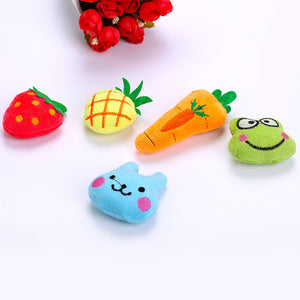 Cat toy cat mint fruit animal plush toy