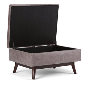Owen - Upholstered Rectangular Storage Ottoman by Couch.com
