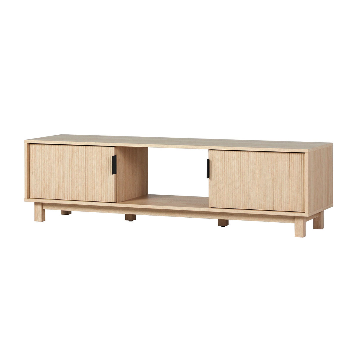 Modern Fluted Door Minimalist TV Stand by Couch.com