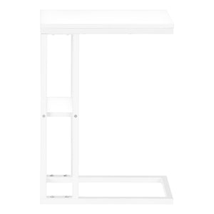 Accent Table, C - Shaped, Marble Look Contemporary & Modern Convenient Design by Couch.com