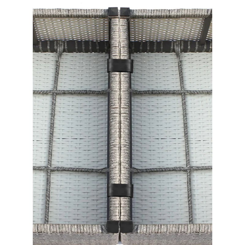 Seating Set With Cushions Handcrafted Wicker Design by Couch.com