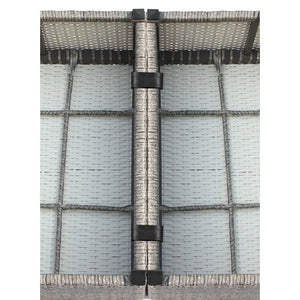 Seating Set With Cushions Handcrafted Wicker Design by Couch.com