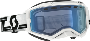SCOTT Fury Snow Goggles - White/Black - Blue 278605-1035107