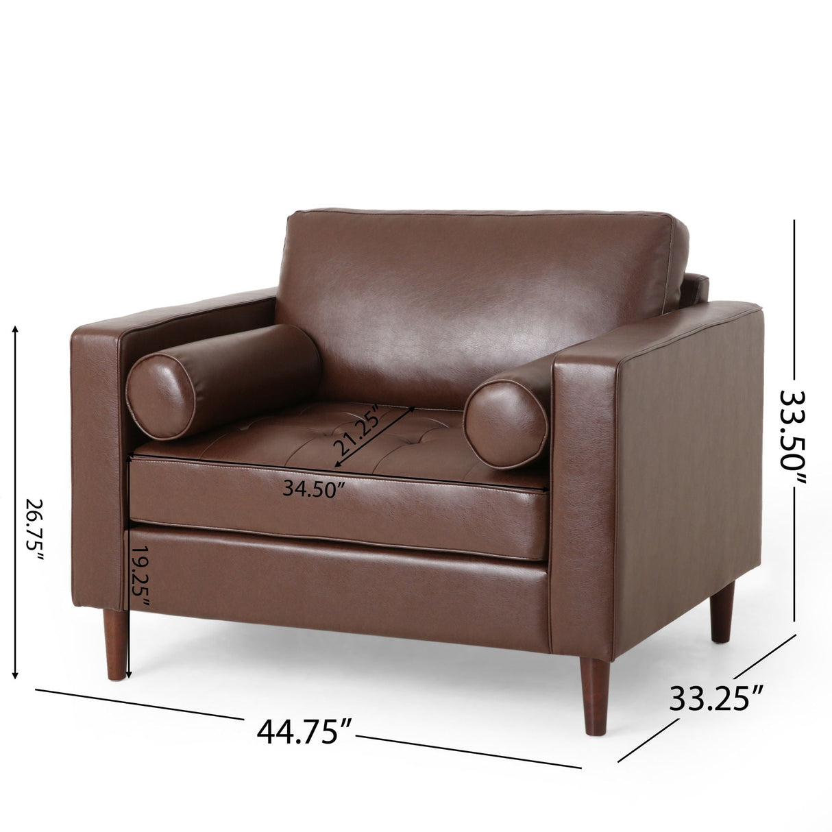 Sophisticated Club Chair With Relaxing Comfort