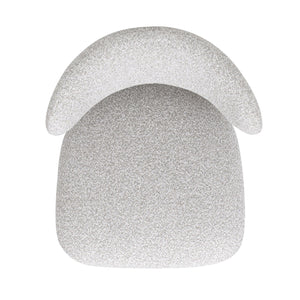 Locke - Modern Upholstered Counter Stool With Frame - Salt / Pepper by Couch.com