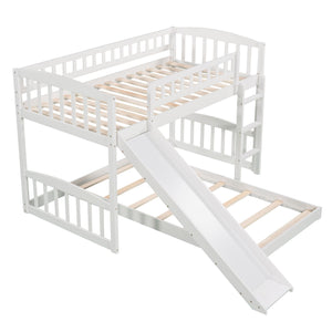 Functional Bunk Bed With Convertible Ladder And Slide by Couch.com