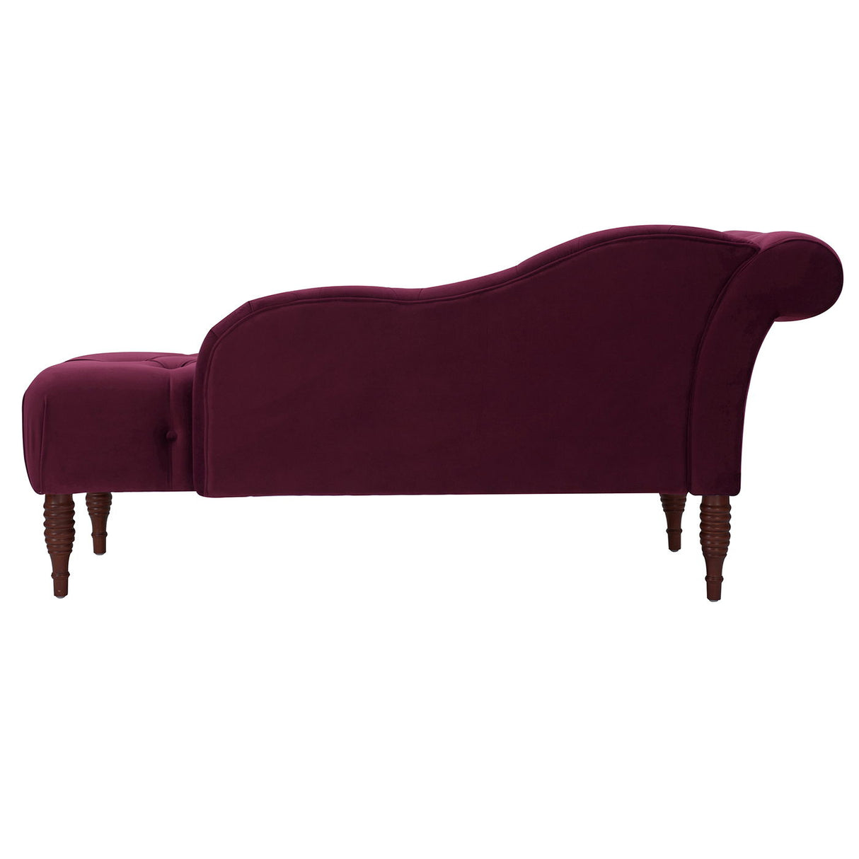 Samuel - Tufted Roll Arm Chaise Lounge by Couch.com