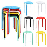 5-Piece Kitchen & Dining Bundle: Adjustable Bar Stools (Set of 2) + Stackable Stools (Set of 6) + Rattan Storage Sideboard