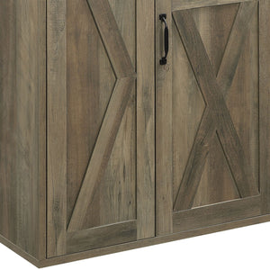 Abiram - Rustic Server - Oak by Couch.com