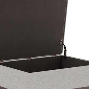 Owen - Upholstered Rectangular Storage Ottoman by Couch.com