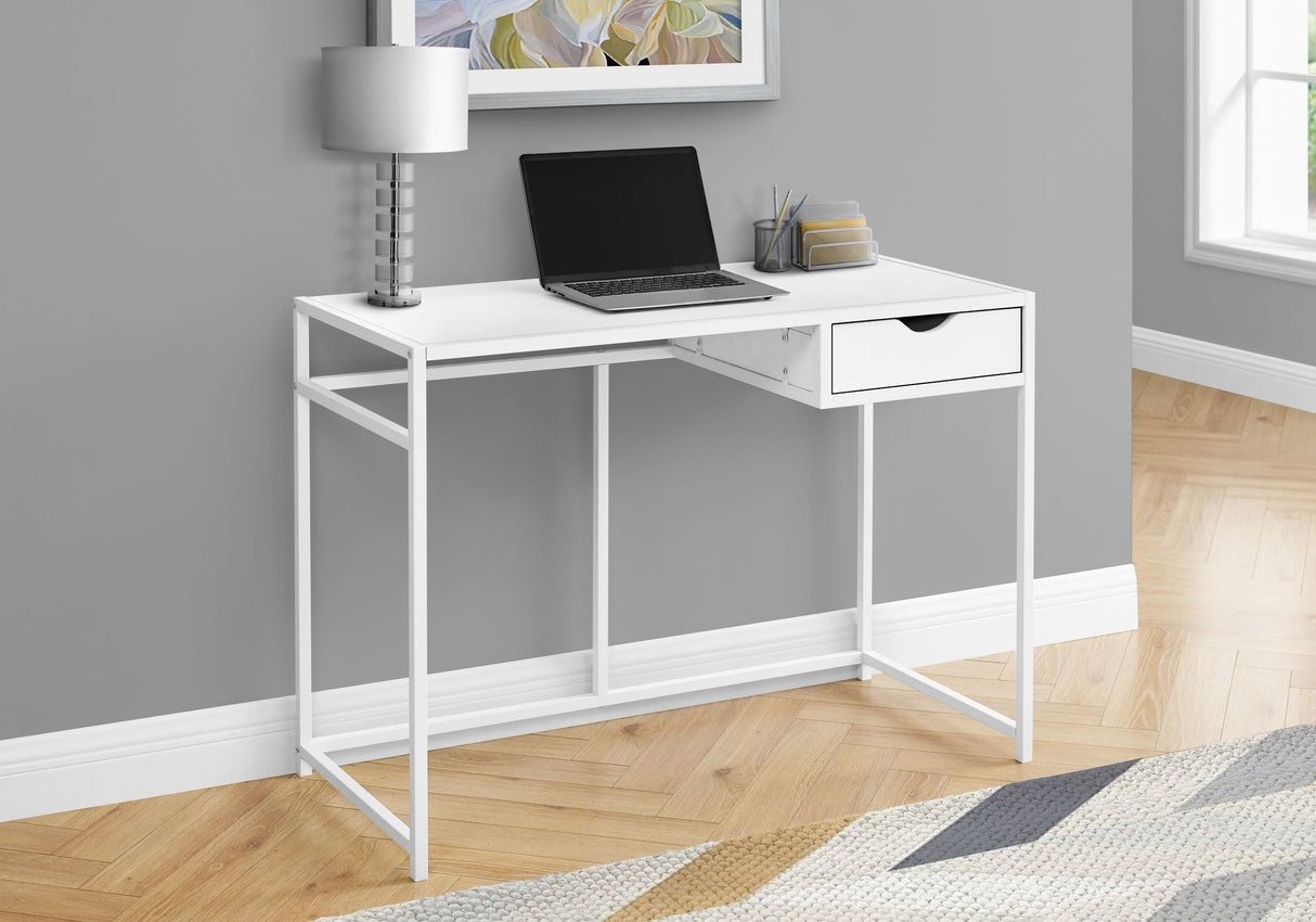 Computer Desk For Home Office, 1 Storage Drawer, Contemporary & Modern by Couch.com
