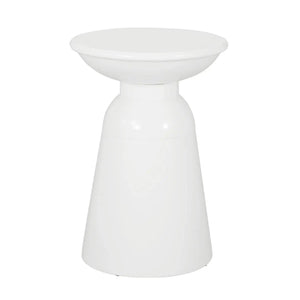 Outdoor Modern Metal End Large Table