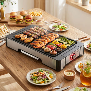 2300W Electric Griddle with Nonstick Die Cast Aluminum Cooking Surface