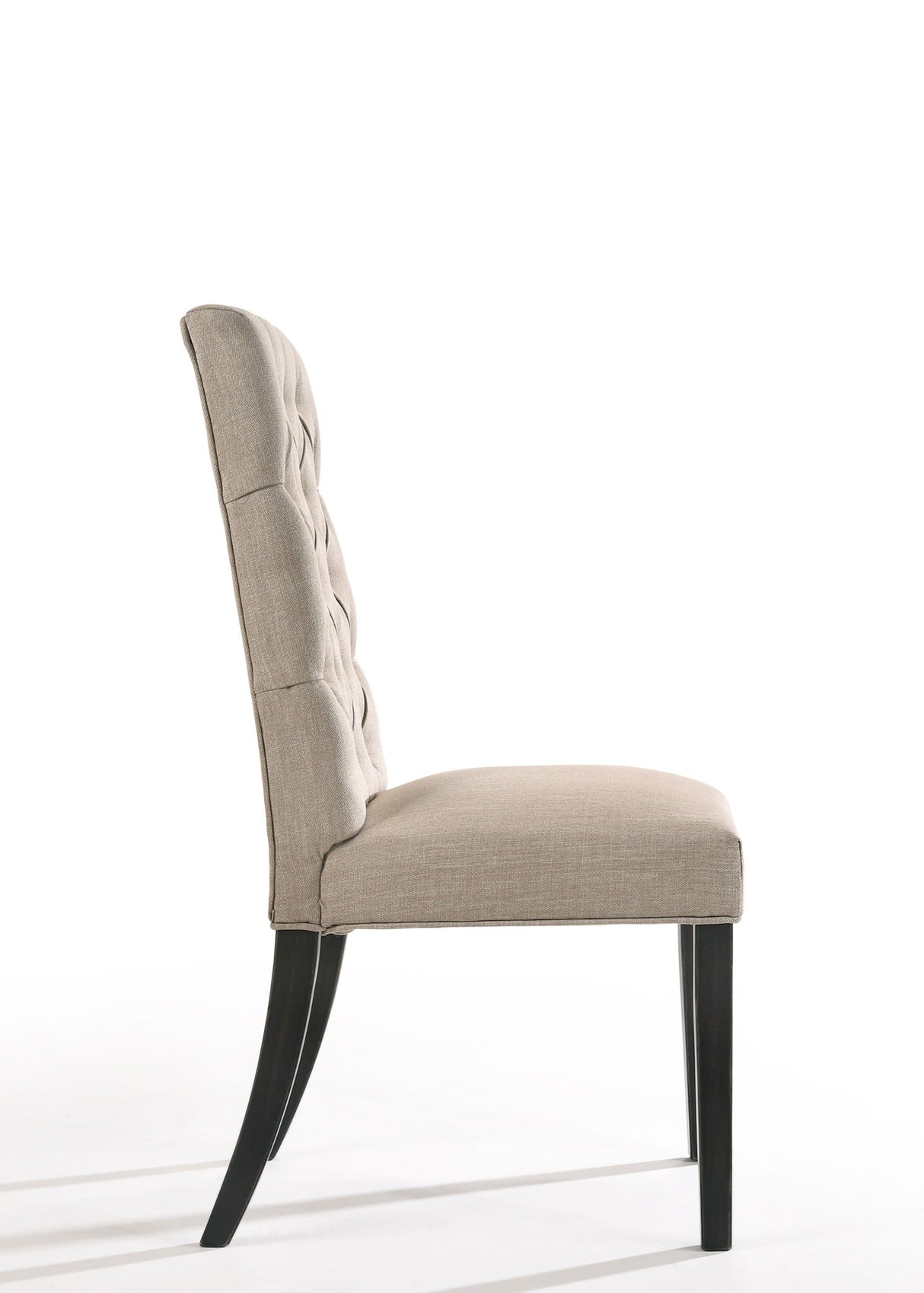 Morland Vintage Side Chair Set of 2 - Black / Tan