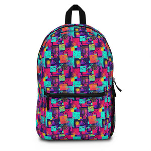 Kids Pattern Multi Color Backpack