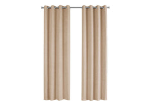 2 Pieces Set, Curtain Panel, Room Darkening, Grommet by Couch.com