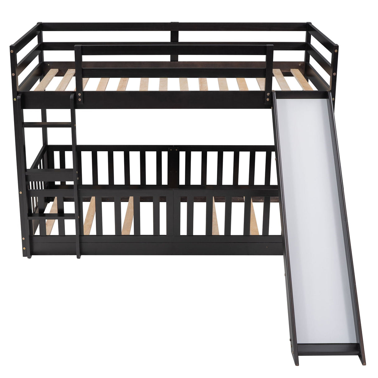 Bunk Bed With Convertible Ladder And Slide by Couch.com