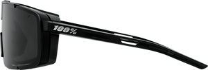 100% Eastcraft Sunglasses - Matte Black - Smoke 61045-102-01