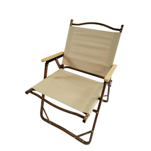 Comfy - Foldable And Portable Chair With Armrests, Indoor And Outdoor Universal (Set of 4) - Brown by Couch.com