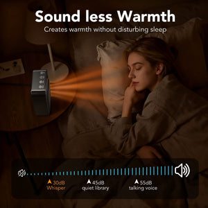 Space Heater for Indoor Use – 1500W Ceramic with Remote & Timer