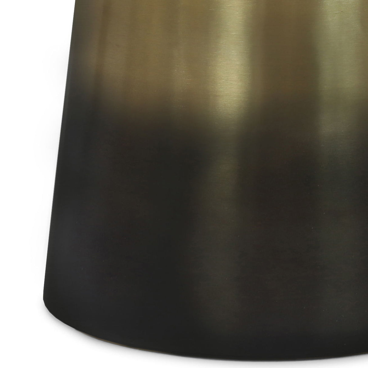 Toby - Metal Accent Table - Gold / Black Ombre by Couch.com