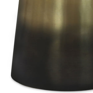 Toby - Metal Accent Table - Gold / Black Ombre by Couch.com