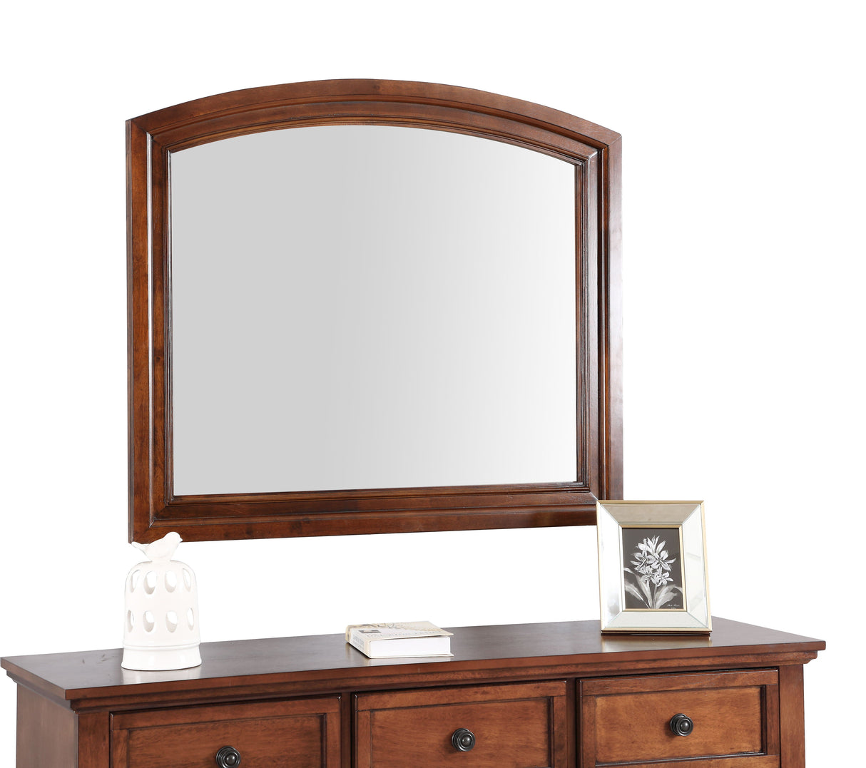 Charming Traditional Mirror - Cherry by Couch.com