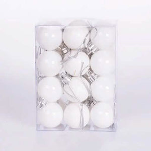 24-Pieces: Sparkling Christmas Balls