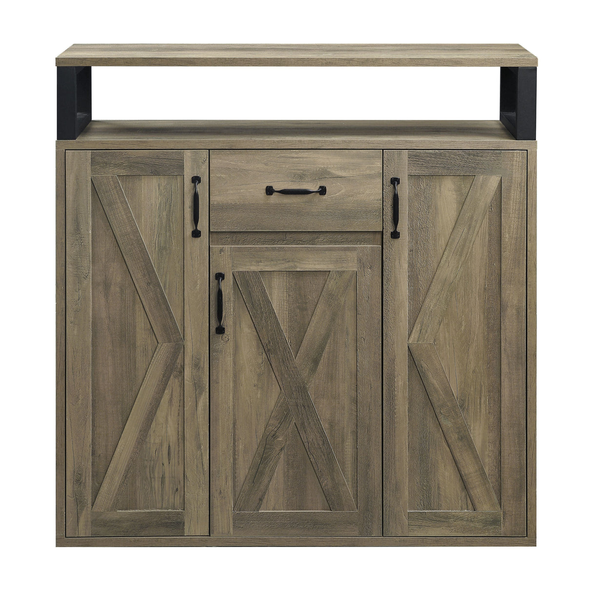 Abiram - Rustic Server - Oak by Couch.com
