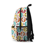 Kids Rescue Vehicles White Backpack