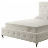 6" White Full Aloe Vera Infused Memory Foam Mattress
