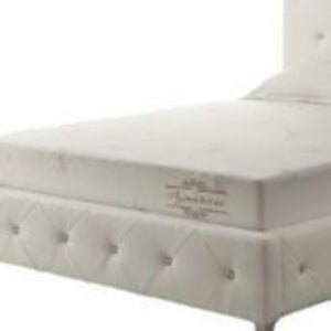 6" White Twin Aloe Vera Infused Memory Foam Mattress