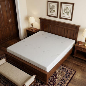 6" Twin Aloe Vera Infused Medium Memory Foam Mattress