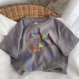 Summer Boy's Short-sleeved T-shirt