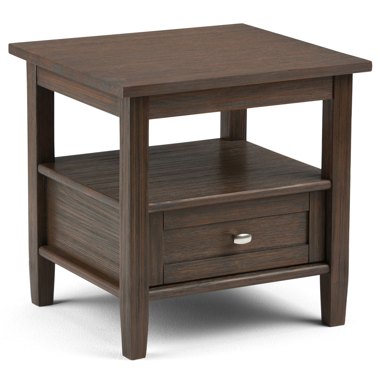 Warm Shaker - End Table - Farmhouse Brown by Couch.com