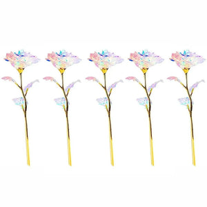 24k Infinity Rose Eternal with Gold foil LED Enchanted For Christmas Valentine's Day Gift